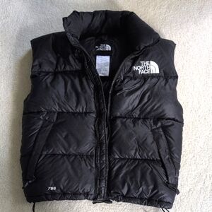 The North Face Black Down Puffer Vest, Size XS